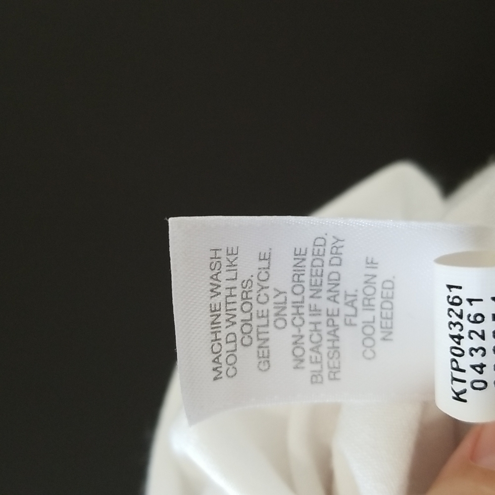 J. Jill Wearever White Tank Top Small - Picture 8 of 8